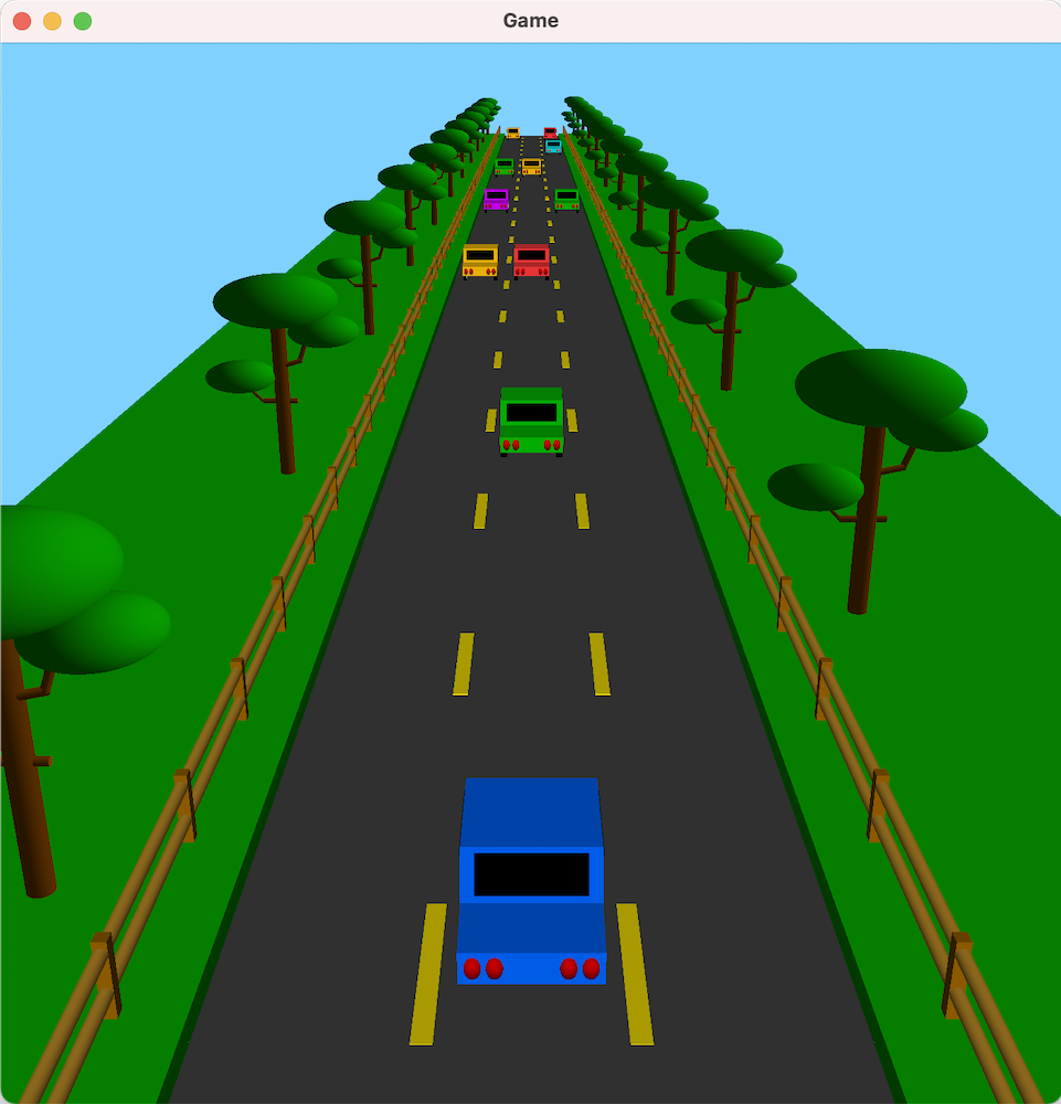 OpenGL Endless Runner Game